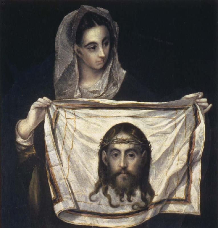 El Greco St Veronica  Holding the Veil Sweden oil painting art